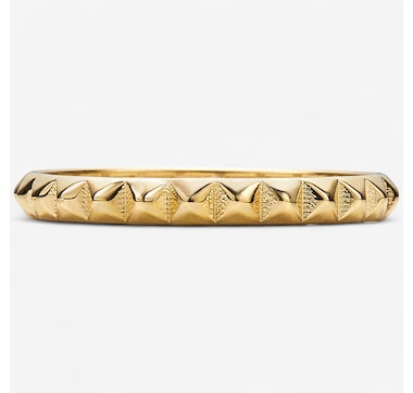 Stefano Oro 14K Yellow Gold Piramide Ring