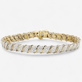 10K Yellow Gold 3.00 ctw Diamond Bracelet