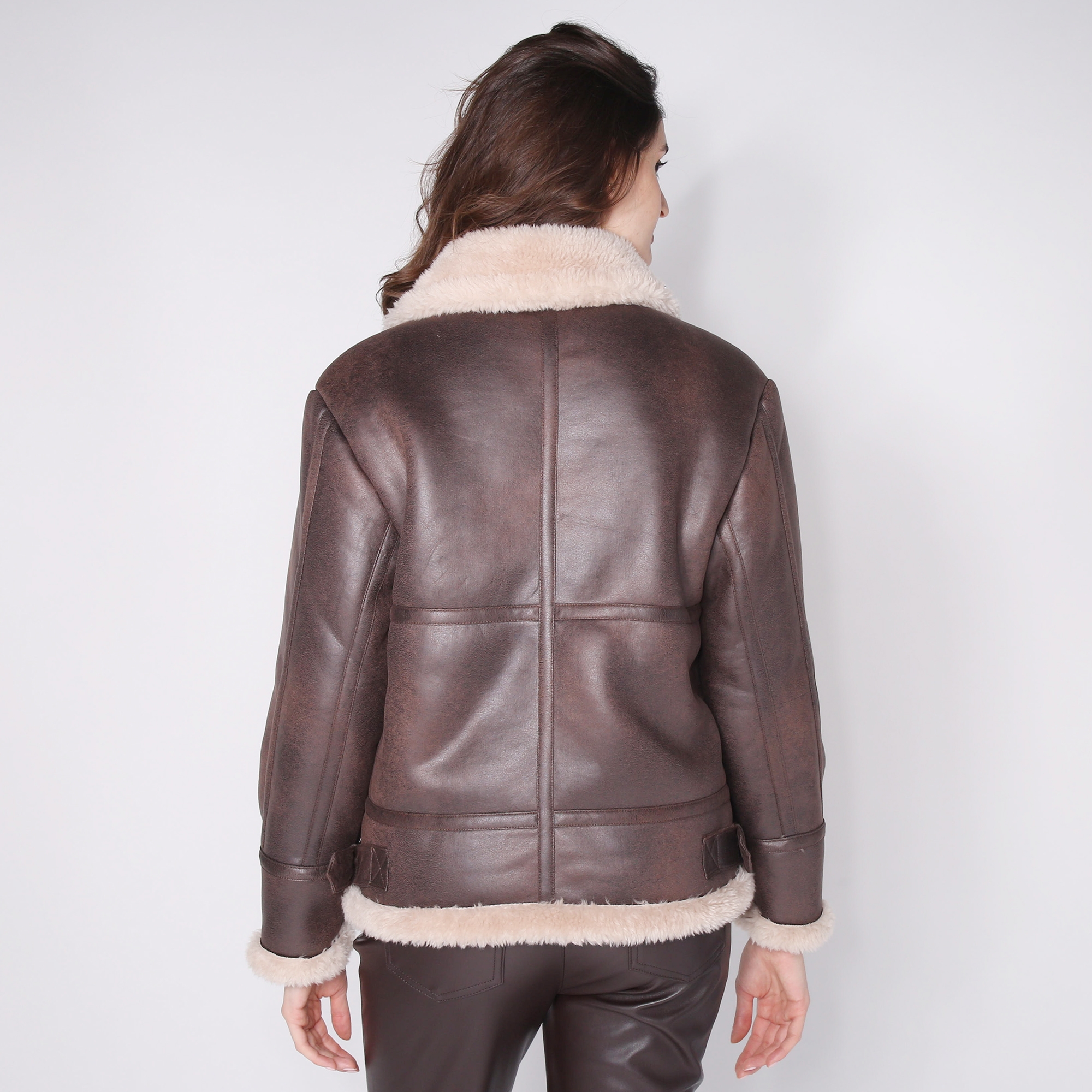 Parker & Rowe Oversized Faux Shearling Jacket - TSC.ca