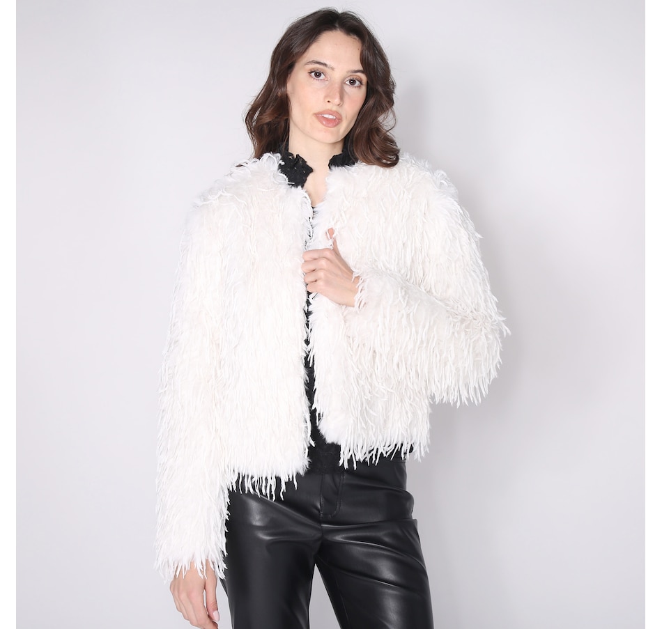 Image 242402_PRL.jpg, Product 242-402 / Price $71.33, Parker & Rowe Cropped Faux Fur Jacket from Parker & Rowe on TSC.ca's Fashion department