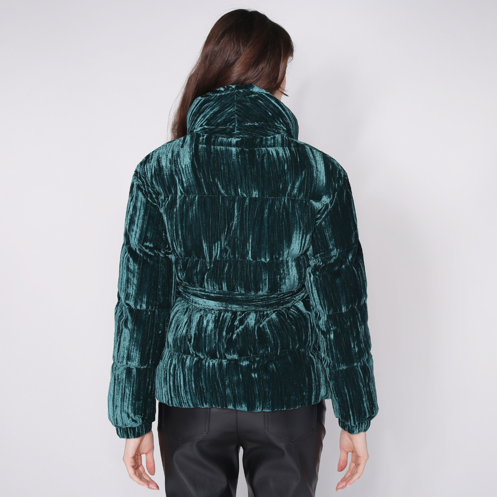 Parker & Rowe Quilted Velvet Short Puffer - TSC.ca