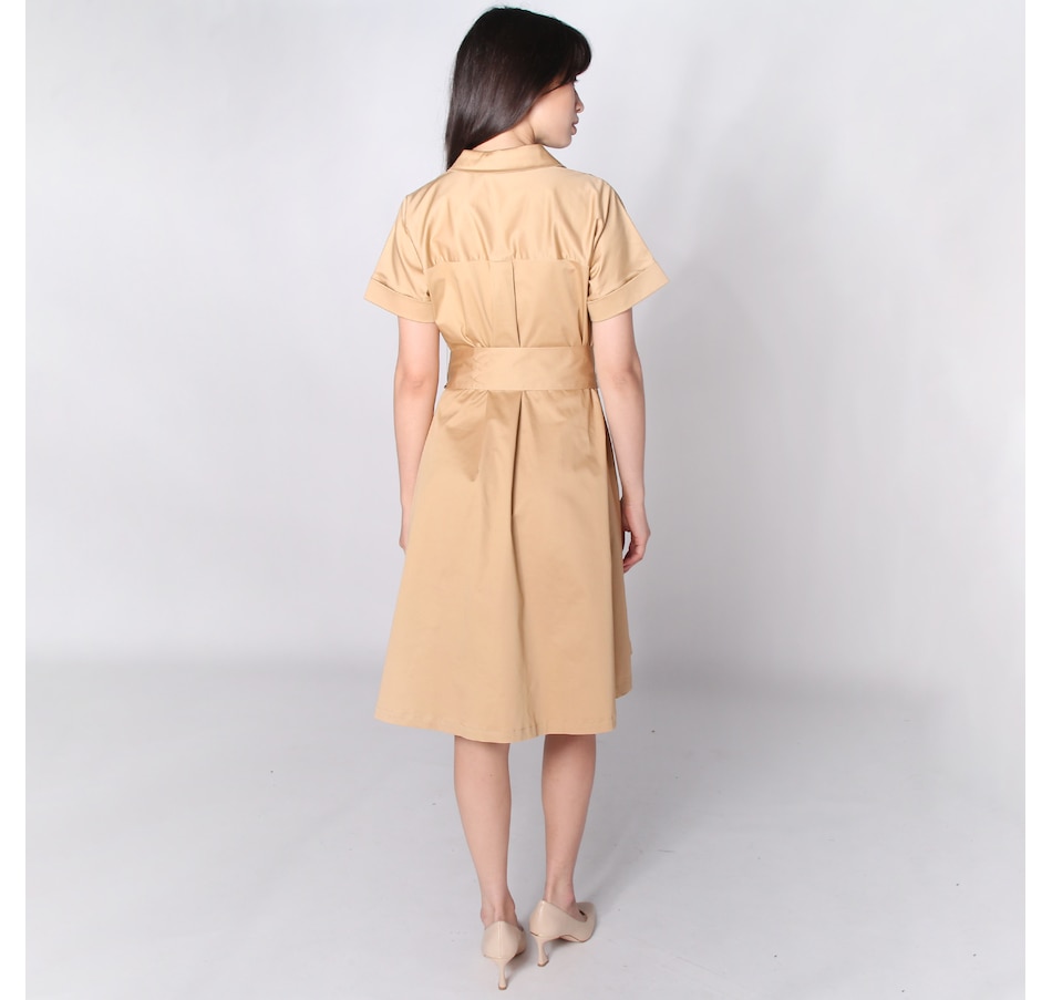 Image 242411_ALTMORE1.jpg, Product 242-411 / Price $50.88, Tash & Sophie Lauren Short Sleeve Dolman Shirt with Sash from Tash & Sophie on TSC.ca's Fashion department