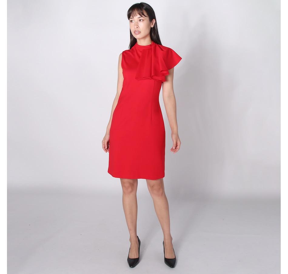 Image 242413_GNM.jpg, Product 242-413 / Price $50.88, Tash & Sophie Sofia Asymmetrical Ruffle Dress from Tash & Sophie on TSC.ca's Fashion department