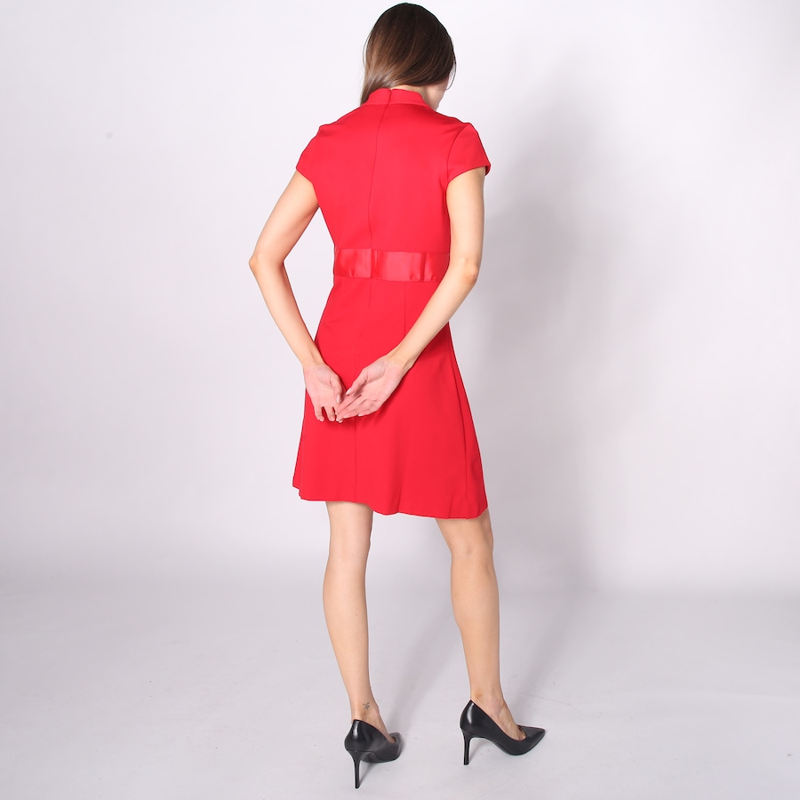 Image 242414_ALTMORE1.jpg, Product 242-414 / Price $39.33, Tash & Sophie Violette Pleated Neck Ponte Shift Dress from Tash & Sophie on TSC.ca's Fashion department