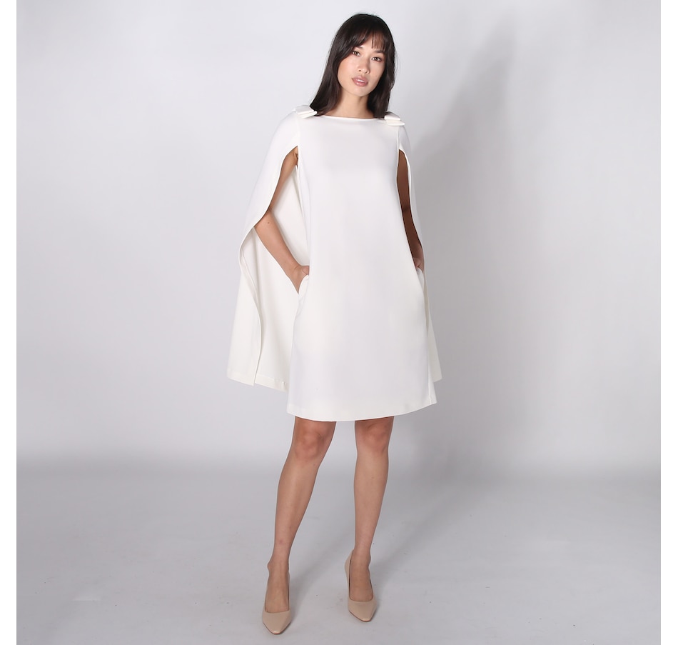 Image 242420_CRM.jpg, Product 242-420 / Price $59.33, Tash & Sophie Mila Cape Mini Dress from Tash & Sophie on TSC.ca's Fashion department