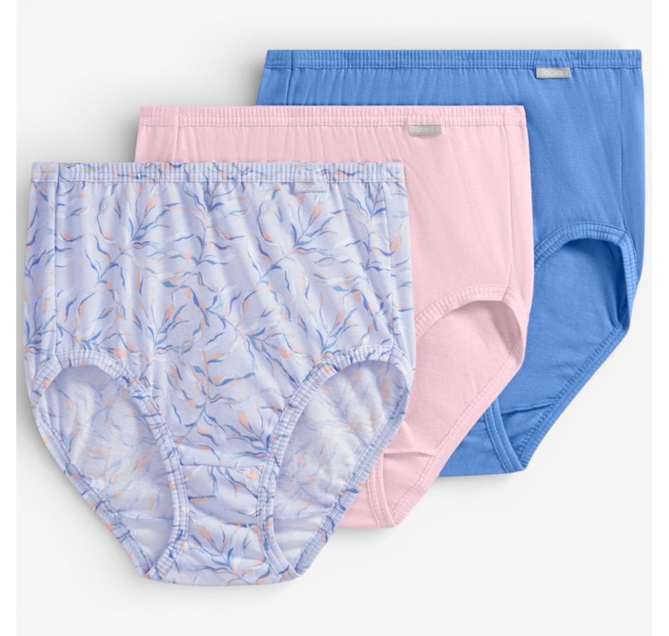 Image 242429_BLPI.jpg, Product 242-429 / Price $32.00, Jockey Elance 3-Pack Cotton Brief from Jockey on TSC.ca's Fashion department