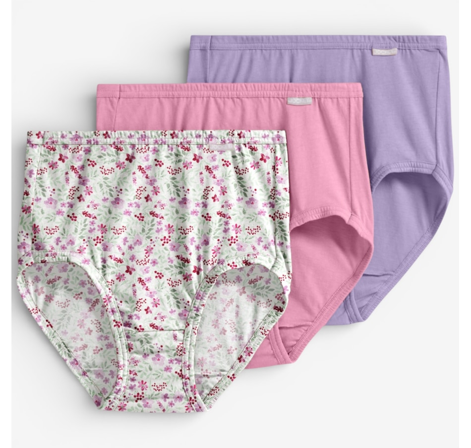 Image 242429_LAVPK.jpg, Product 242-429 / Price $32.00, Jockey Elance 3-Pack Cotton Brief from Jockey on TSC.ca's Fashion department