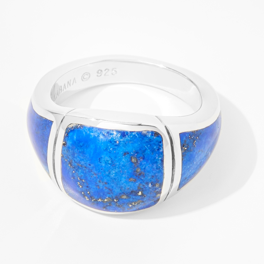 Image 242480_LAP.jpg, Product 242-480 / Price $299.33, Kabana Sterling Silver Men's Ring with Solid Inlay from Kabana Jewellery on TSC.ca's Jewellery department