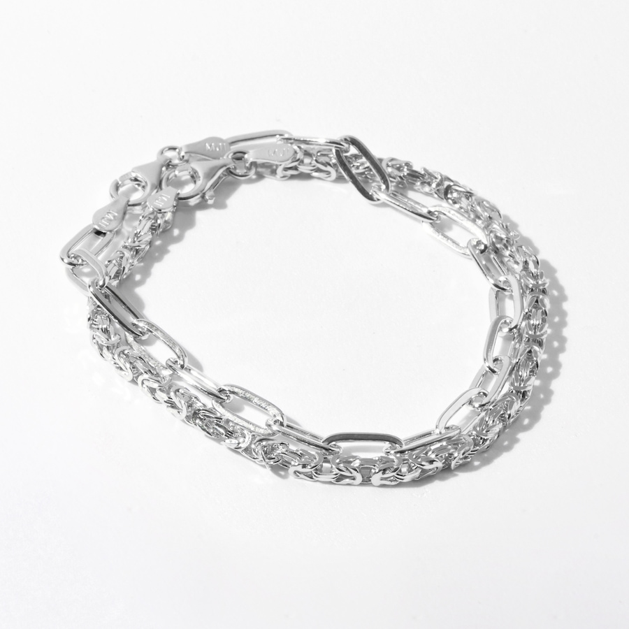 Image 242483_SIL.jpg, Product 242-483 / Price $99.88, Silver Gallery Sterling Silver Milano Stack Bracelets (set of 2) from Silver Gallery on TSC.ca's Jewellery department