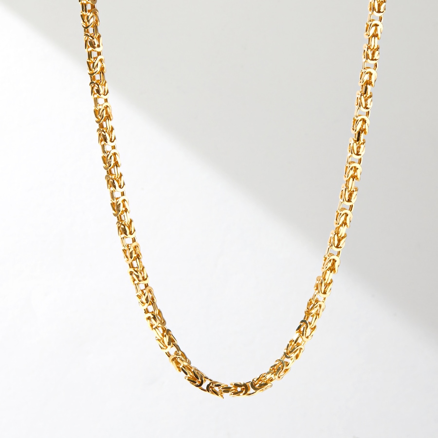 Image 242486_ALTMORE1.jpg, Product 242-486 / Price $189.88, Silver Gallery Sterling Silver Squared Byzantine Necklace from Silver Gallery on TSC.ca's Jewellery department