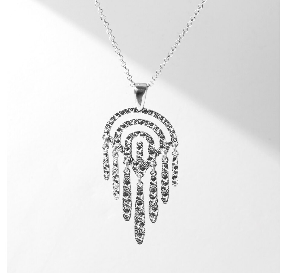 Image 242496_ALTMORE1.jpg, Product 242-496 / Price $89.33, Silver Gallery Sterling Silver Chandelier Pendant with Chain from Silver Gallery on TSC.ca's Jewellery department