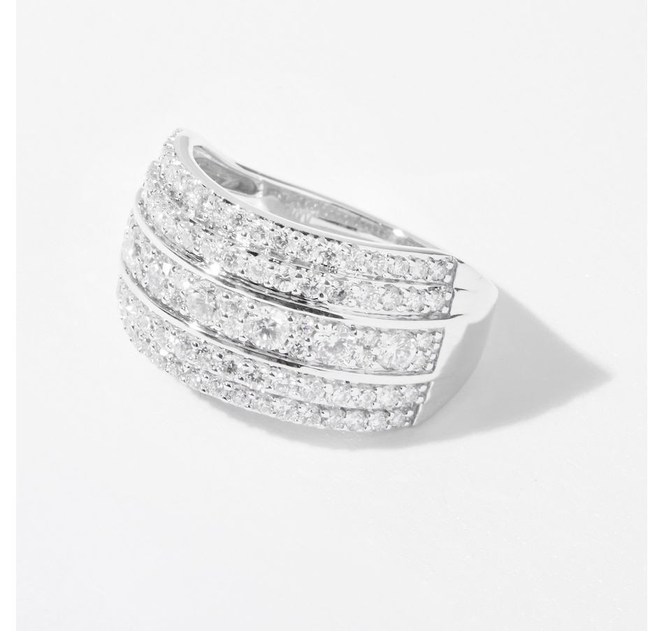Image 242510_WGL.jpg, Product 242-510 / Price $799.33, Diamond Show 10K Gold 1.50 ctw Wide Band Ring from Diamond Show on TSC.ca's Jewellery department