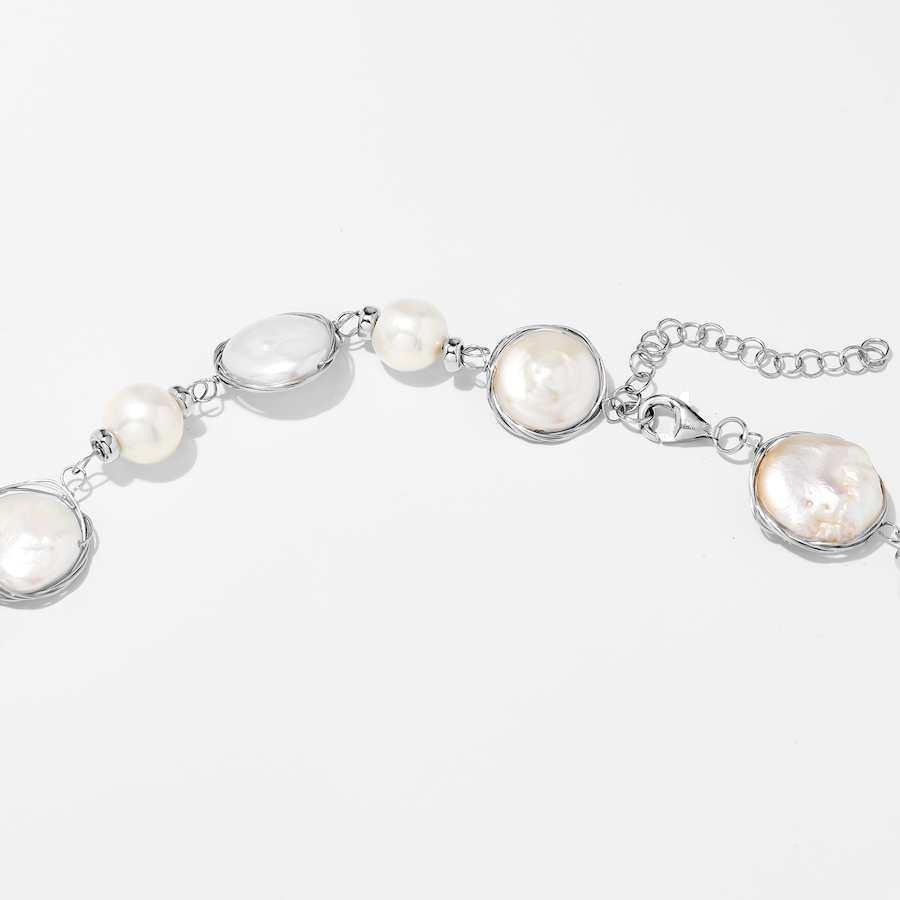 Image 242559_ALTMORE1.jpg, Product 242-559 / Price $179.88, Roz Kwan Jewellery Sterling Silver White Coin Freshwater Pearl Necklace from Roz Kwan Jewellery Collection on TSC.ca's Jewellery department