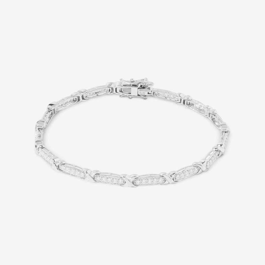 Image 242565.jpg, Product 242-565 / Price $2,699.99, EVERA Diamonds 14K White Gold 2.00 av. ctw Diamond Bracelet from Evera Diamonds on TSC.ca's Jewellery department