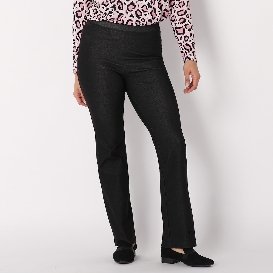 Image 242598_BLK.jpg, Product 242-598 / Price $24.33, Kim & Co. Deluxe Denim Flared Leg Pant from Kim & Co. on TSC.ca's Fashion department
