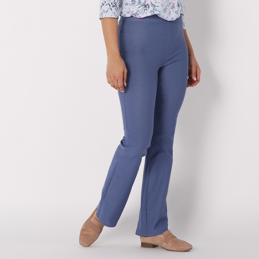 Image 242598_MIDBE.jpg, Product 242-598 / Price $24.33, Kim & Co. Deluxe Denim Flared Leg Pant from Kim & Co. on TSC.ca's Fashion department