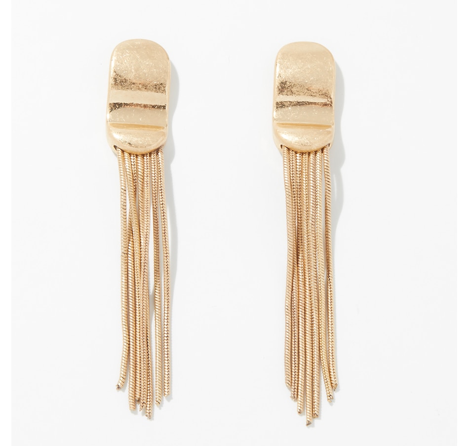 Image 242619_GLD.jpg, Product 242-619 / Price $29.90, Marla Wynne Tassel Earrings from Wynnelayers on TSC.ca's Jewellery department