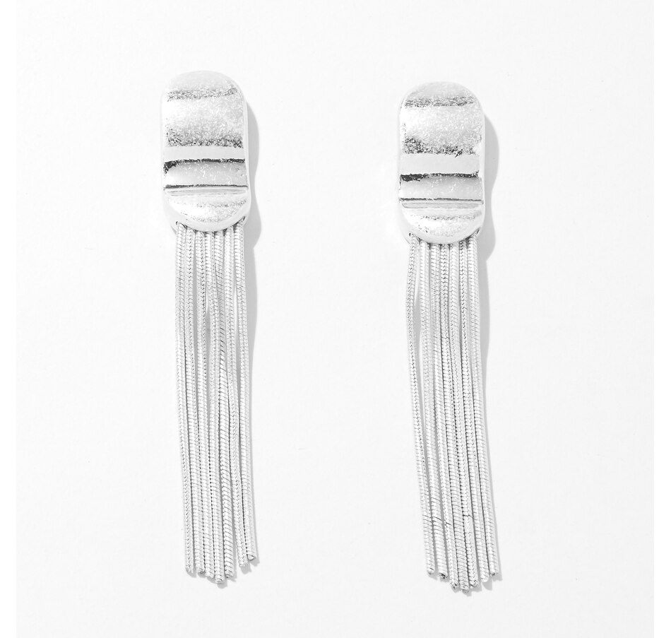 Image 242619_SIL.jpg, Product 242-619 / Price $29.90, Marla Wynne Tassel Earrings from Wynnelayers on TSC.ca's Jewellery department