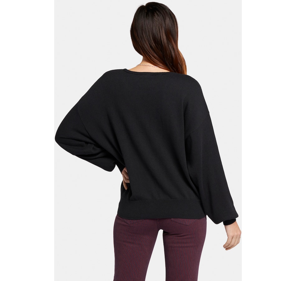 Clothing & Shoes - Tops - Sweaters & Cardigans - Pullovers - NYDJ Dolman  Sleeve Boat Neck Sweater - Online Shopping for Canadians