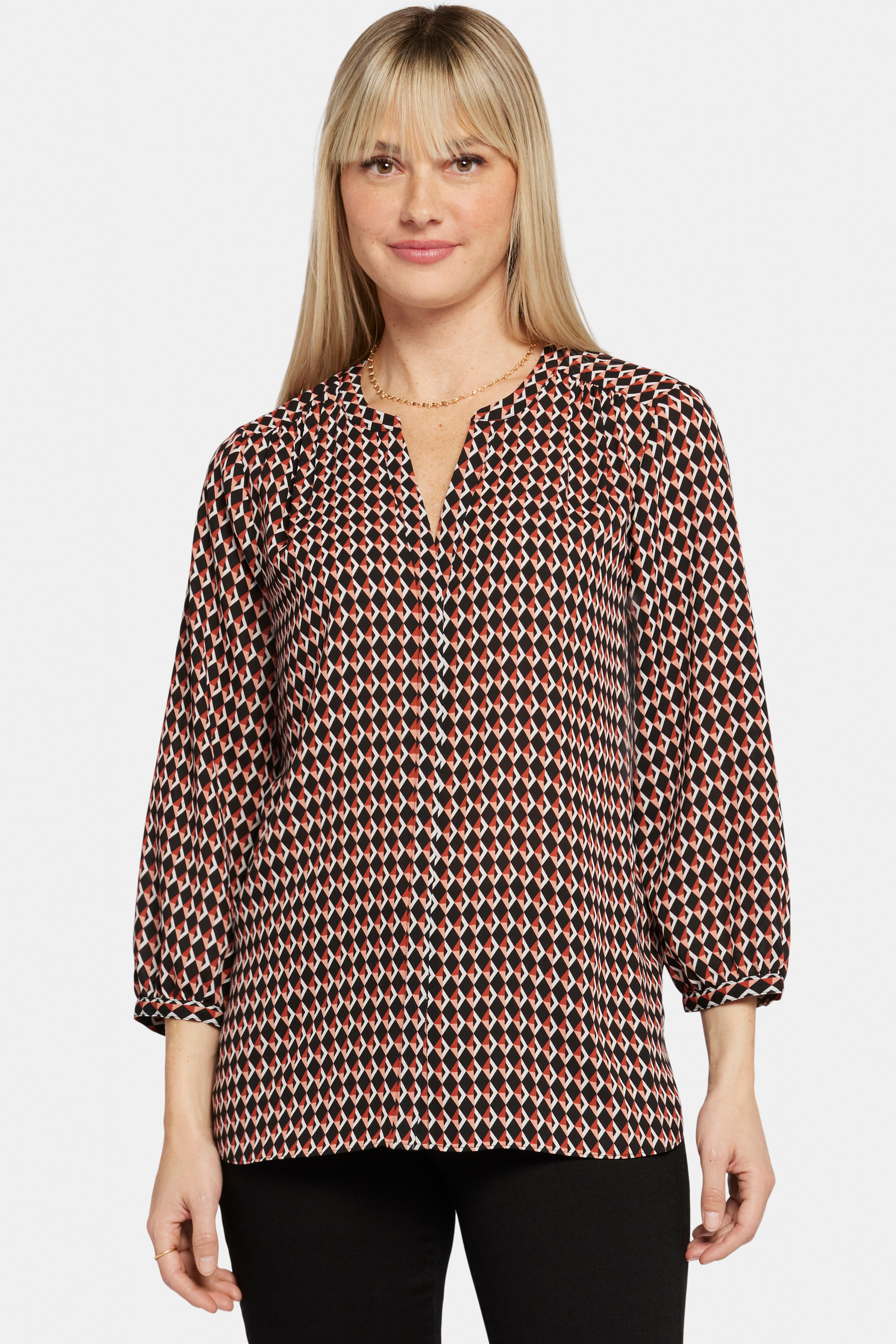 NYDJ Pintuck Blouse