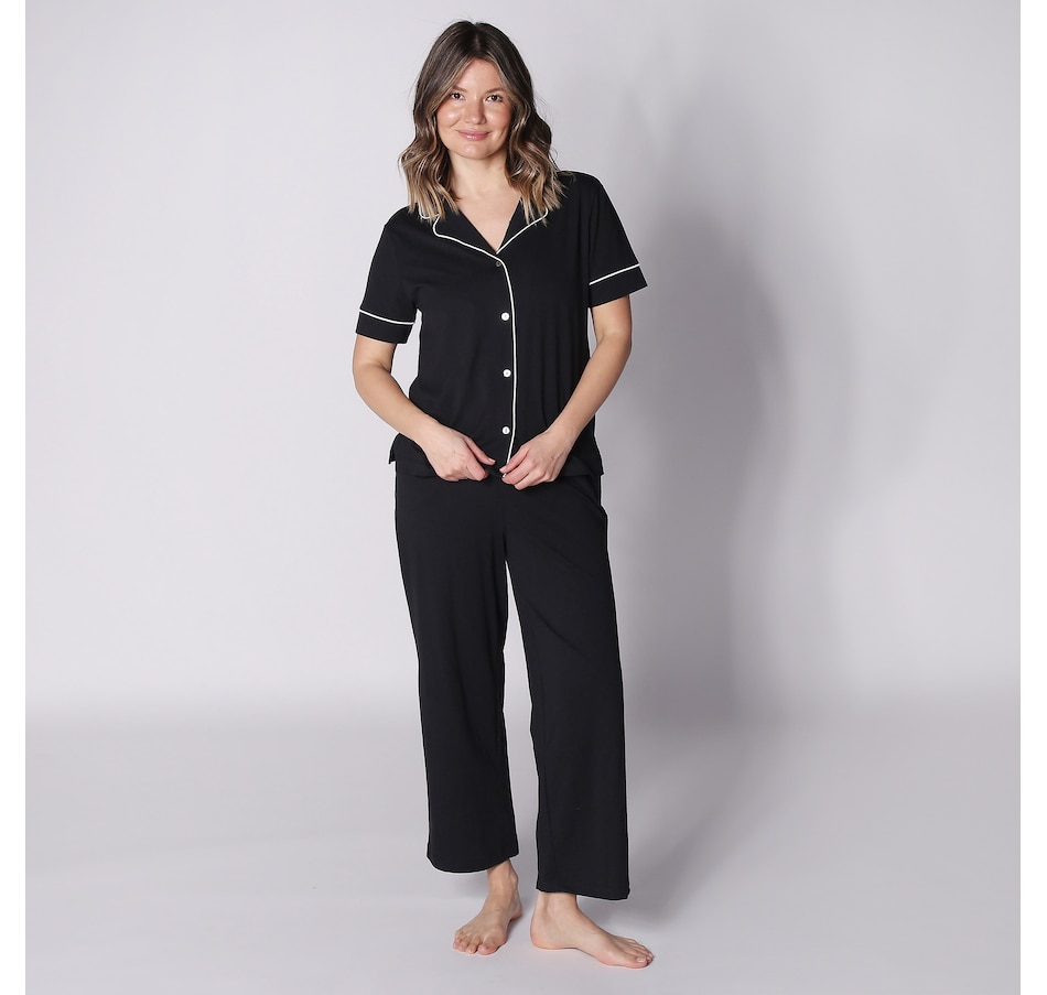 Clothing & Shoes - Bottoms - Pants - N Natori Breeze Cotton Cropped Pant -  Online Shopping for Canadians