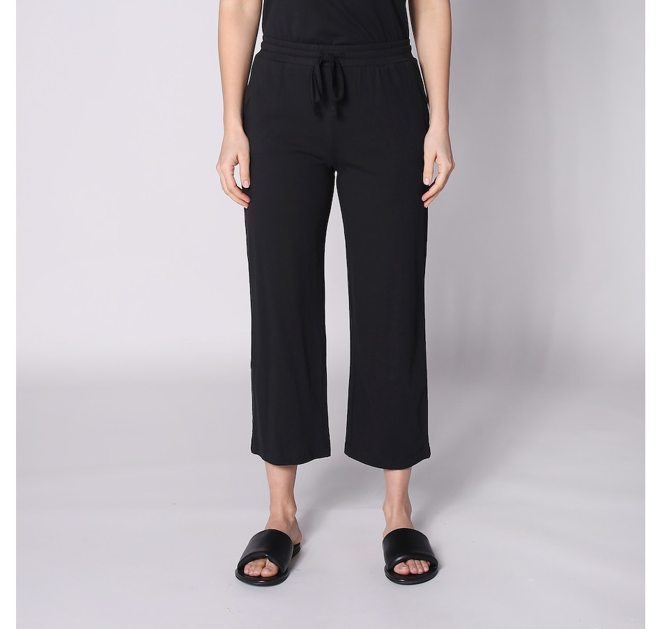 Clothing & Shoes - Bottoms - Pants - N Natori Breeze Cotton Cropped Pant -  Online Shopping for Canadians
