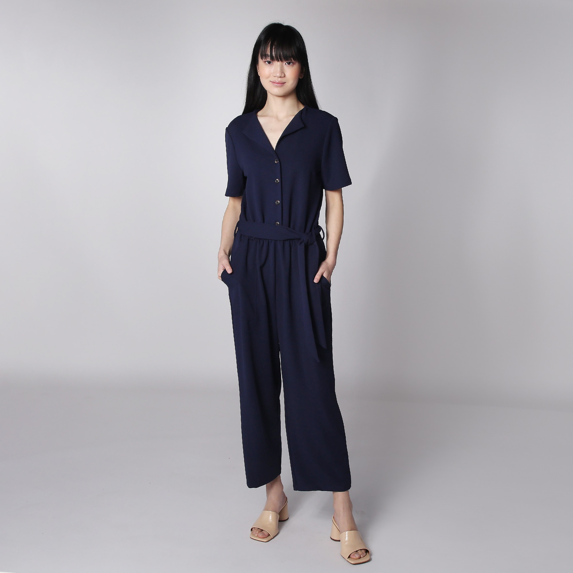 Kim and co gaucho jumpsuit online