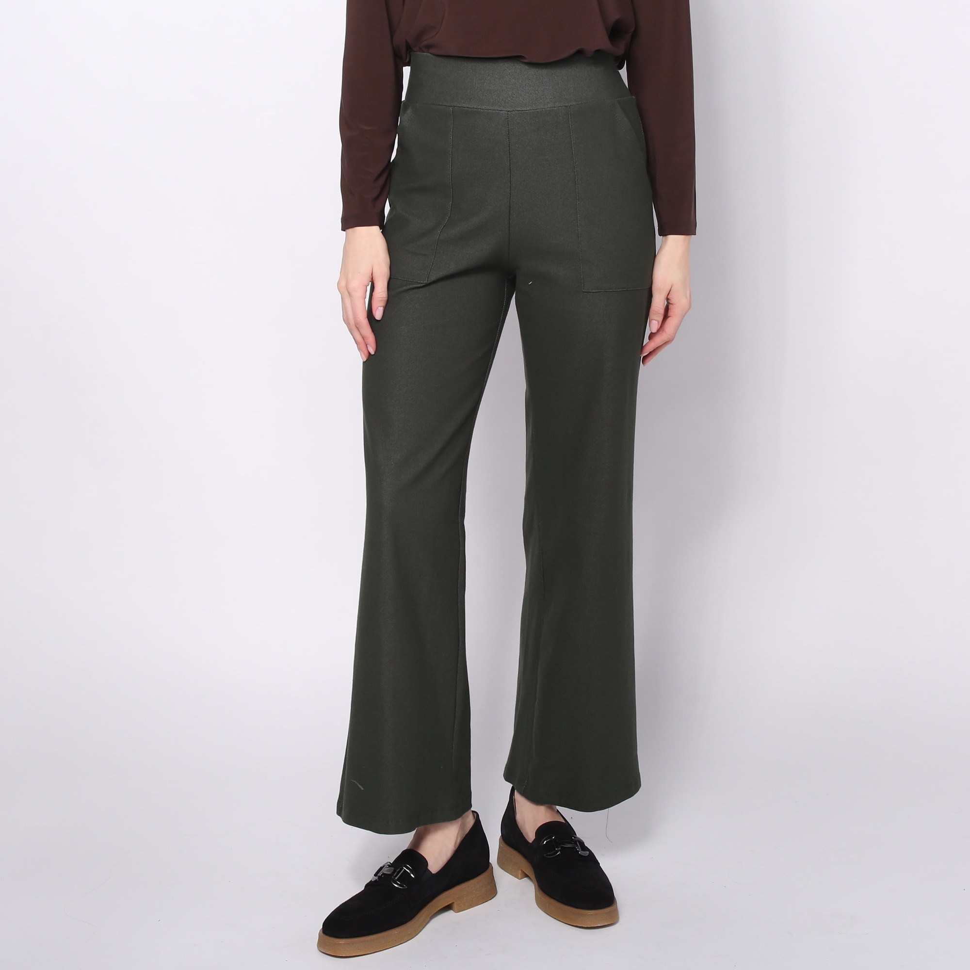 Kim & Co. Deluxe Denim Cargo Wide Leg Pant - TSC.ca