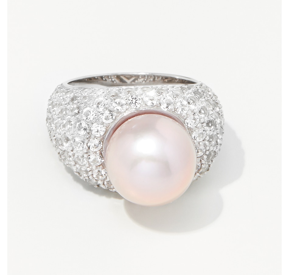 Jewellery - Rings - Roz Kwan Sterling Silver Pink Fresh Water Pearl ...