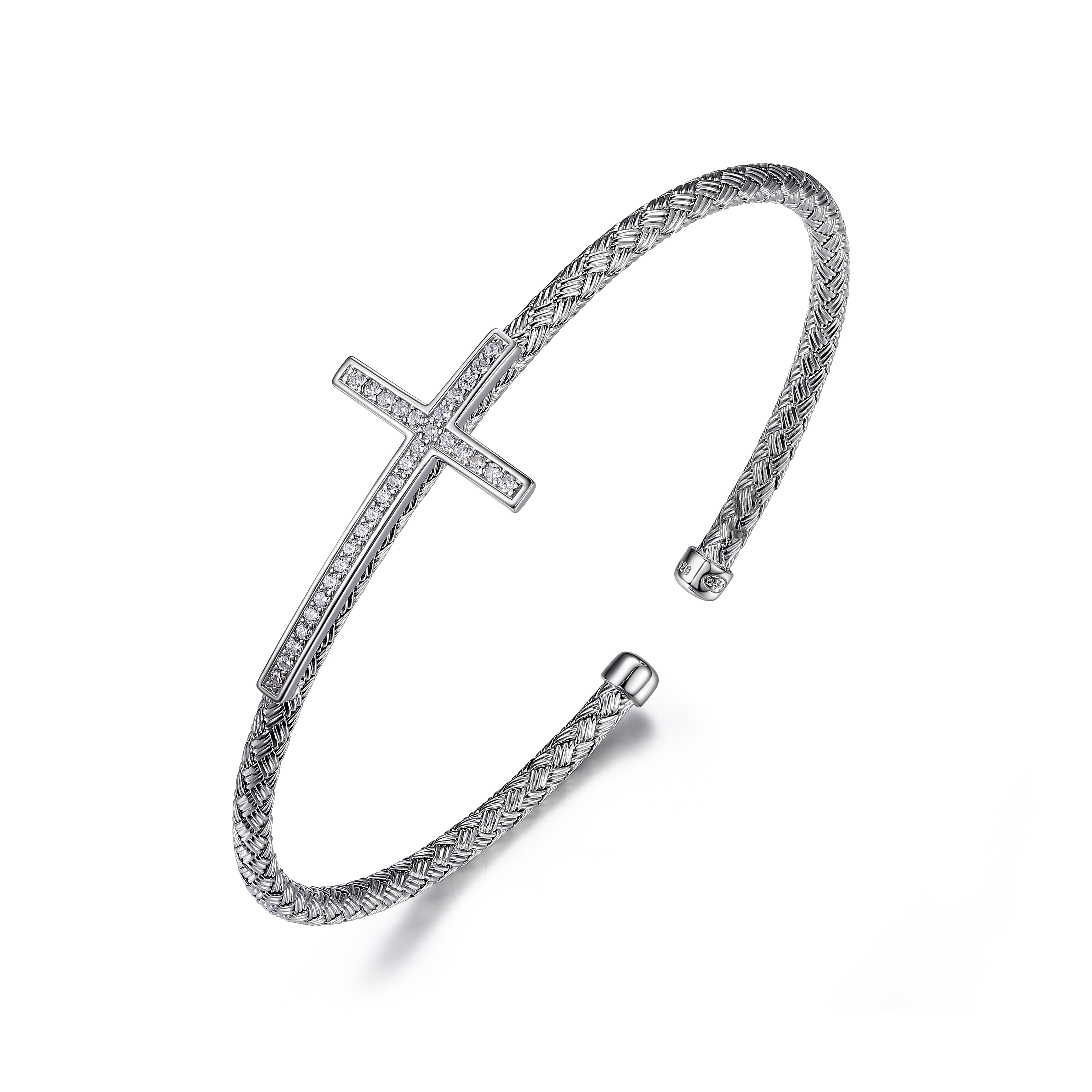 予約販売 Charles Garnier Cubic Cross Way Side Silver Sterling アクセサリー