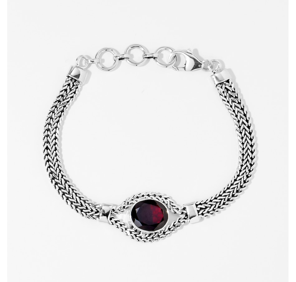 Image 242875_GAR.jpg, Product 242-875 / Price $229.99, Himalayan Gems Sterling Silver Gems Bracelet from Himalayan Gems on TSC.ca's Jewellery department