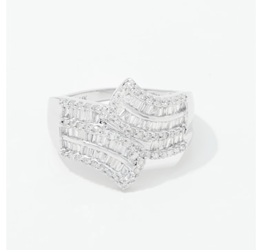14K White Gold 0.75 ctw Diamond Ring