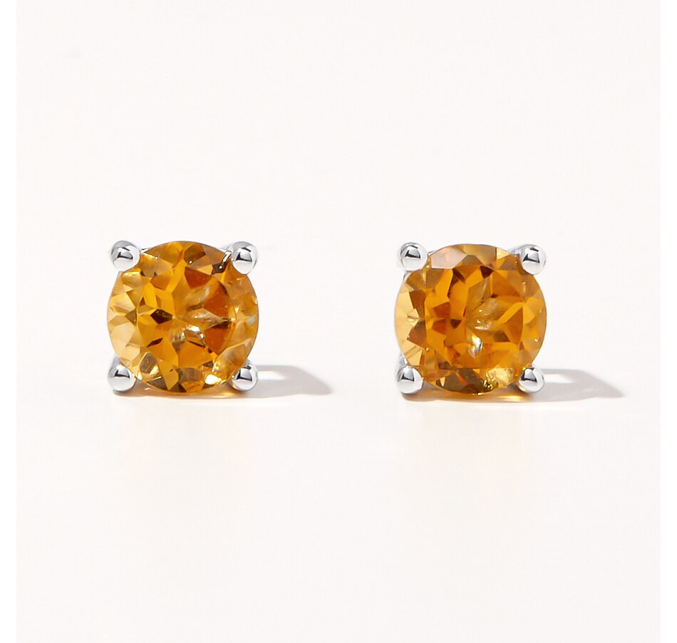 Image 242934_CIT.jpg, Product 242-934 / Price $49.88, Gem Reflections Sterling Silver 6mm Round Gemstone Stud Earrings from Best of Gems on TSC.ca's Jewellery department