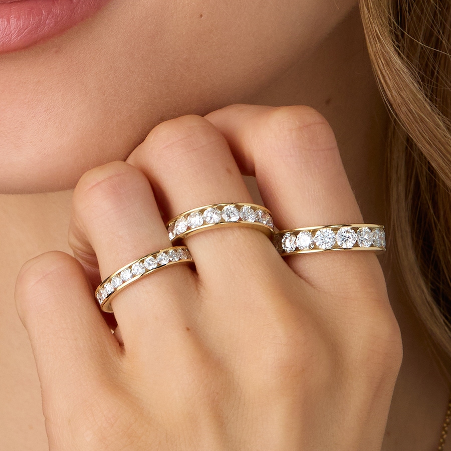 Image 242974_ALTMORE203.jpg, Product 242-974 / Price $799.33 - $1,899.33, EVERA Diamonds 14K Gold Semi-Eternity Diamond Band from Evera Diamonds on TSC.ca's Jewellery department