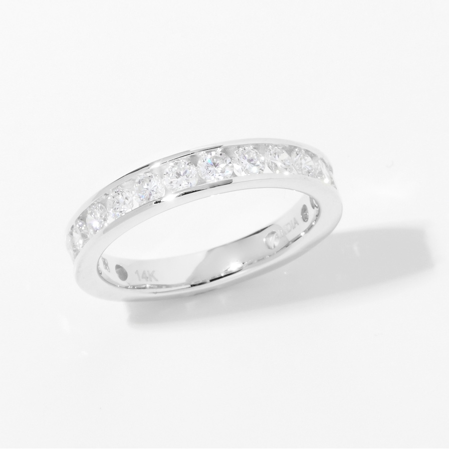 Image 242974_WG125.jpg, Product 242-974 / Price $899.88 - $1,899.88, EVERA Diamonds 14K Gold Semi-Eternity Diamond Band from Evera Diamonds on TSC.ca's Jewellery department