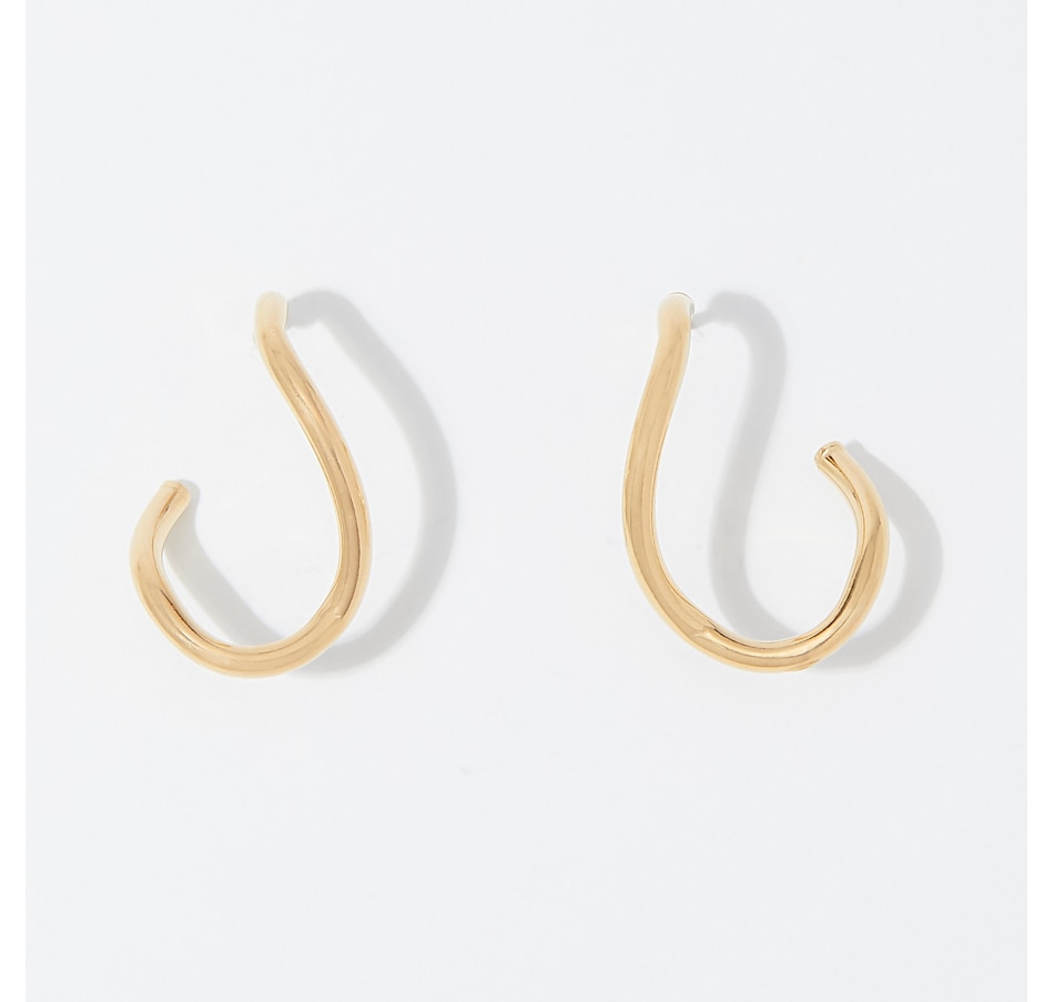 Image 243006_YGP.jpg, Product 243-006 / Price $79.99, Silver Gallery Sterling Silver Hoop Earrings from Silver Gallery on TSC.ca's Jewellery department