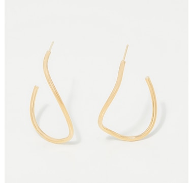 Silver Gallery Sterling Silver Hoop Earrings
