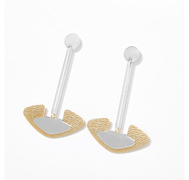 Silver Gallery Sterling Silver Modern Earrings