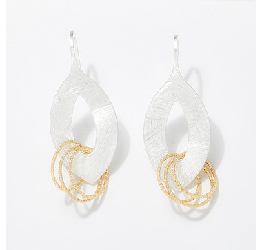 Silver Gallery Sterling Silver Modern Earrings