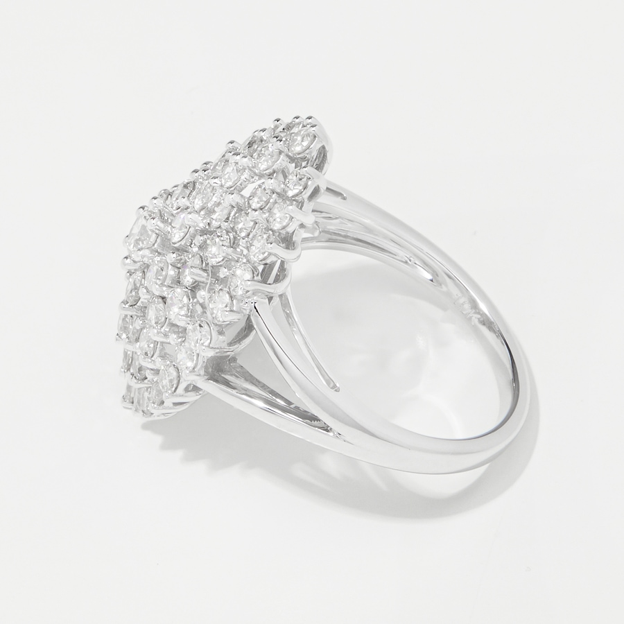 Image 243038_ALTMORE1.jpg, Product 243-038 / Price $899.33, 10K White Gold 2.00 ctw Diamond Cluster Ring from Diamond Show on TSC.ca's Jewellery department