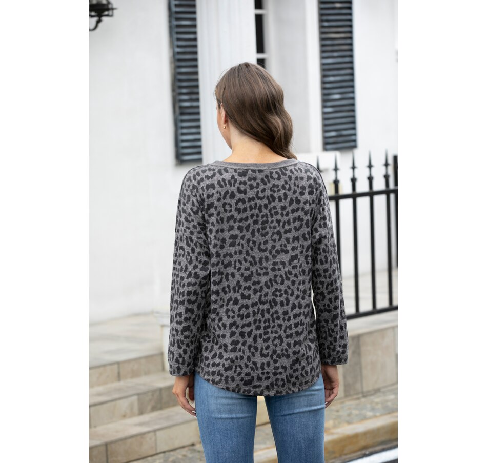 Image 243131_ALTMORE6.jpg, Product 243-131 / Price $19.33, Orange Fashion Village Pullover Top With Roll Tab Sleeves from Orange Fashion Village on TSC.ca's Fashion department