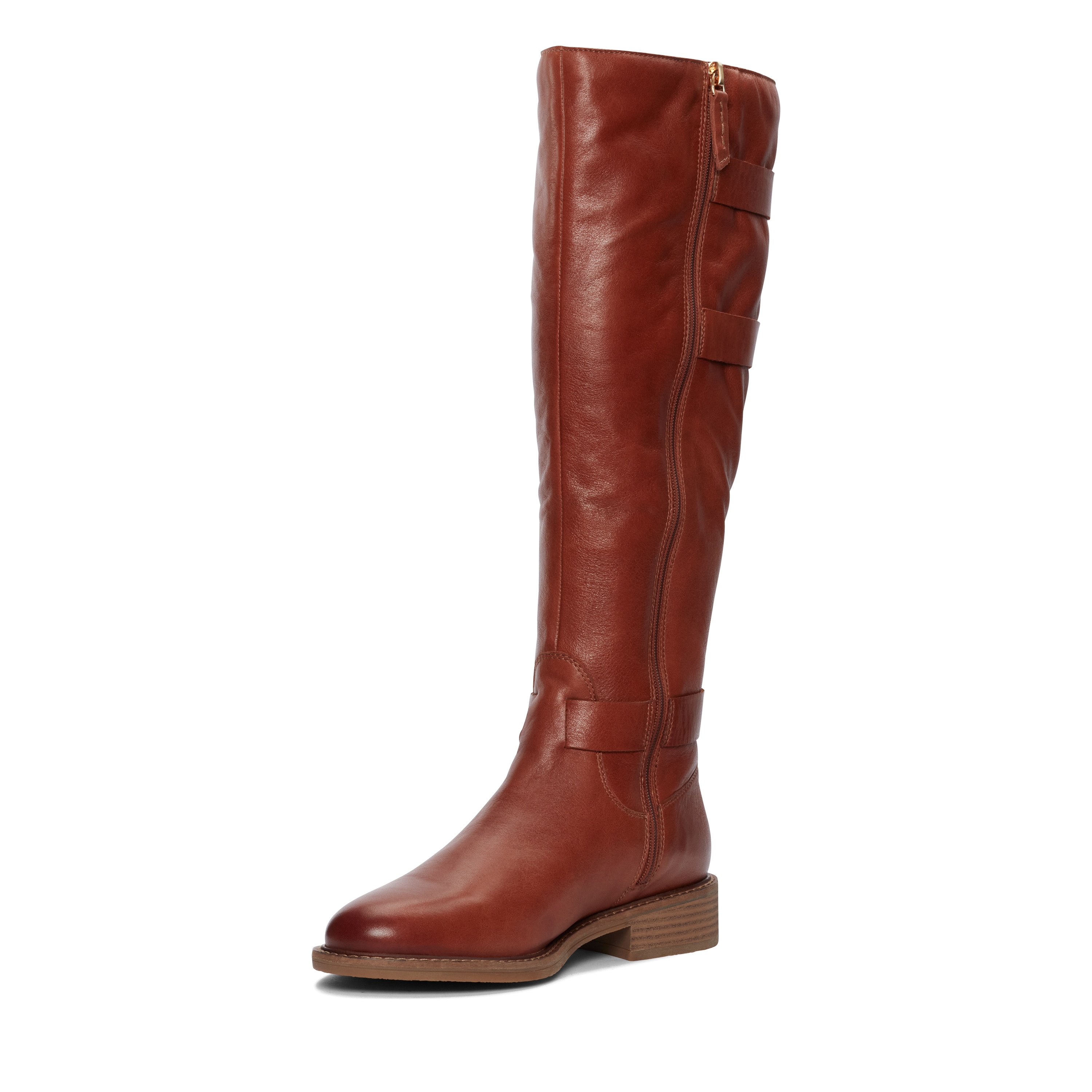 Clarks tall leather on sale boots