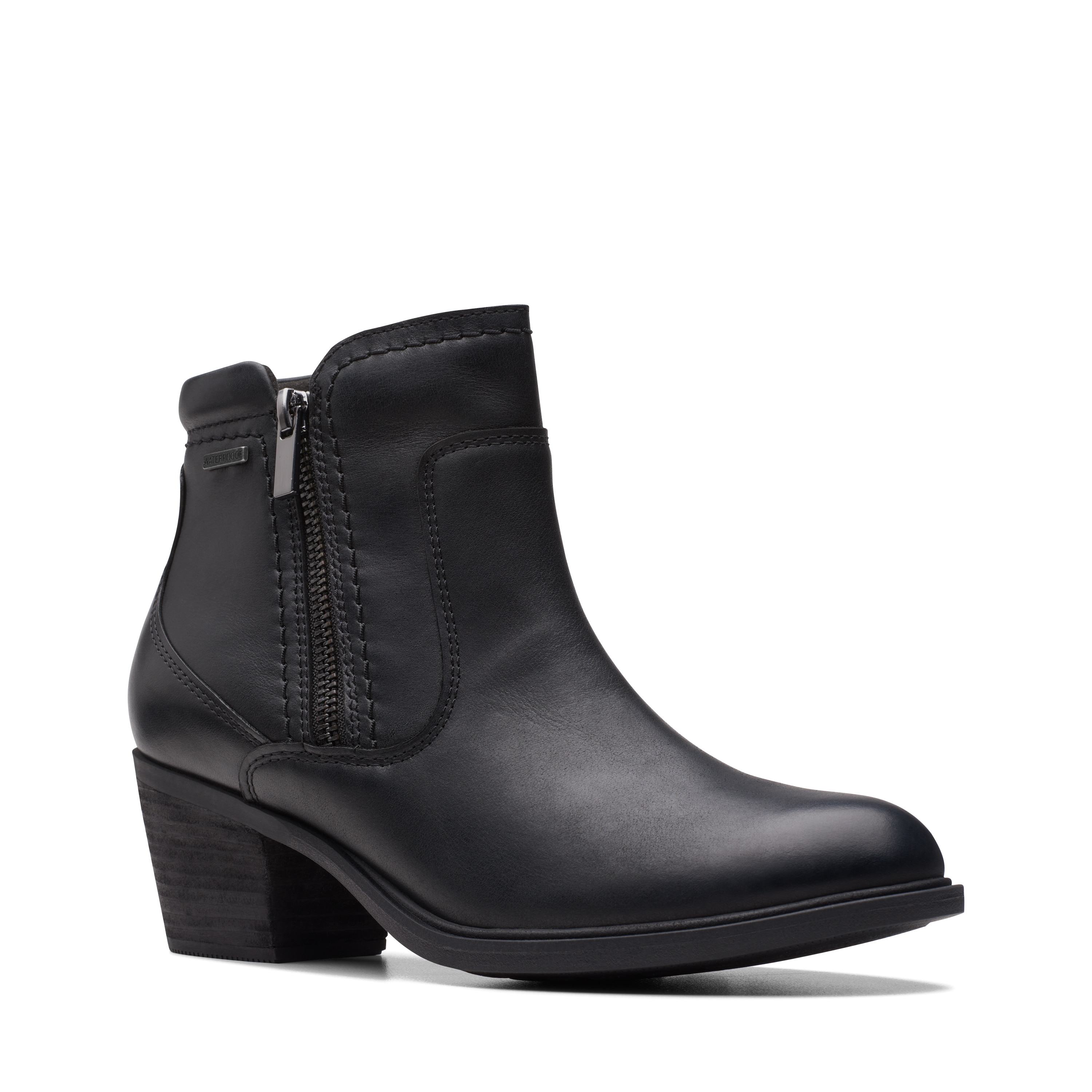 Clarks zip up store boots