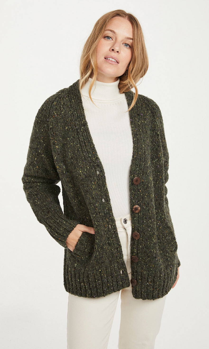 Aran boyfriend outlet cardigan