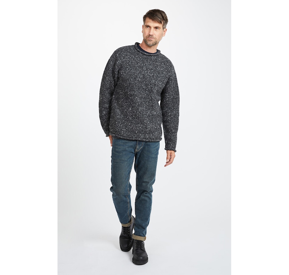 Clothing & Shoes - Tops - Sweaters & Cardigans - Menswear - Aran ...