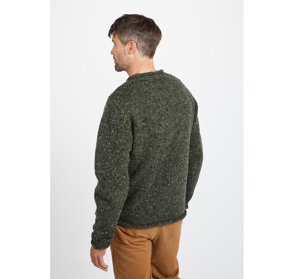 Mens Donegal Wool Sweater