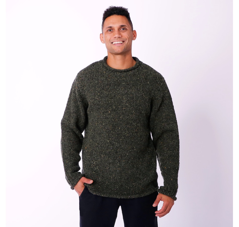 Men's Donegal Crew Neck Sweater