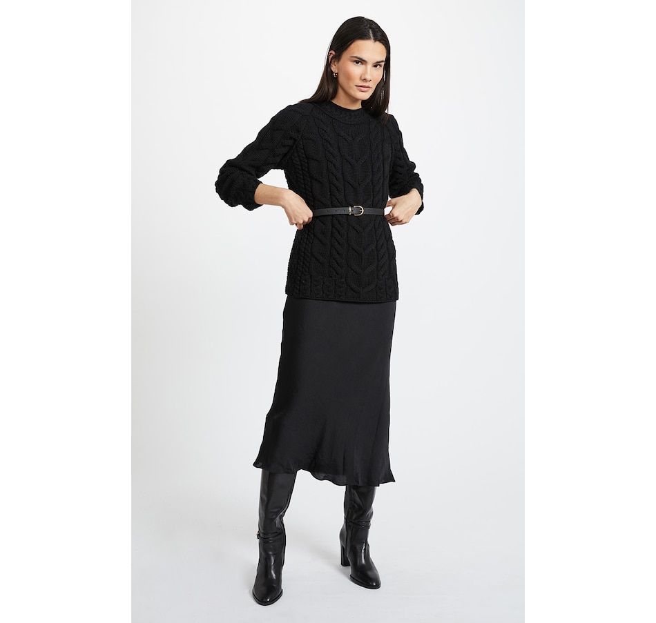 Image 243155_ALTMORE7.jpg, Product 243-155 / Price $79.33, Aran Woollen Mills Multi Cable Raglan Sleeve Sweater from Aran Woollen Mills on TSC.ca's Clothing & Shoes department