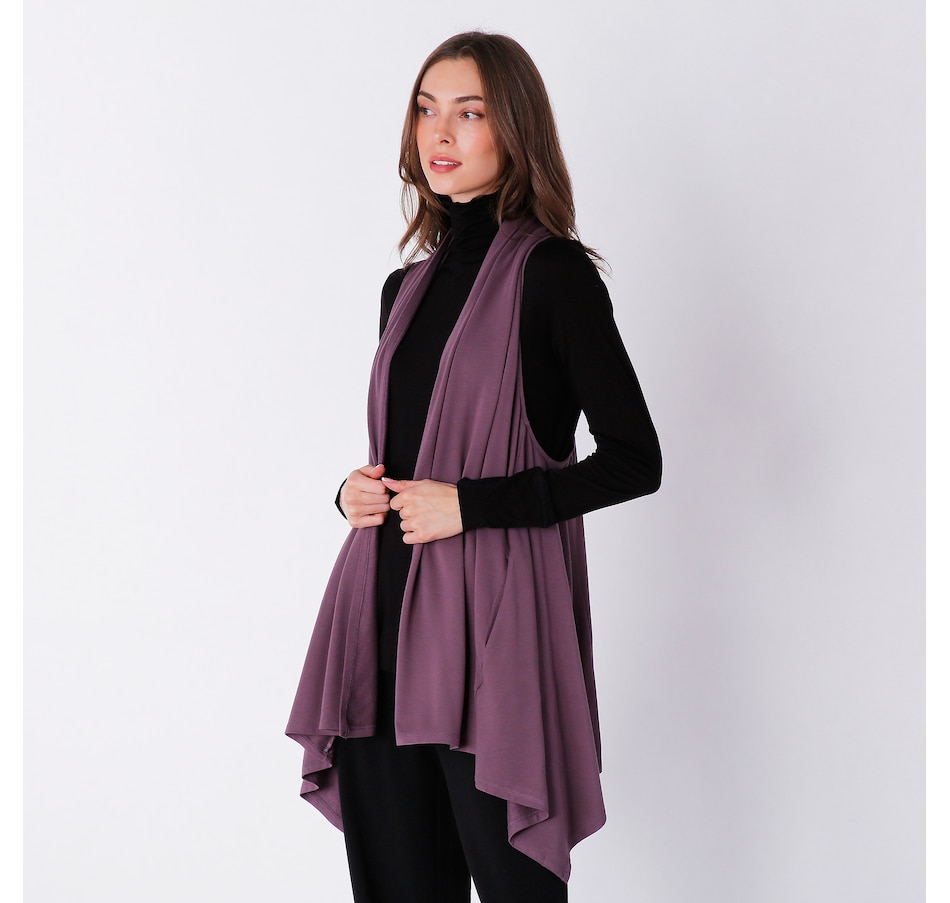 Image 243175_MVE.jpg, Product 243-175 / Price $37.33, Terrera Kenzie Draped Vest from Terrera on TSC.ca's Fashion department