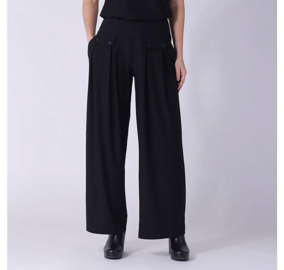 Stretch Crepe Pleated Ankle Pant  Ankle pants, Stretch crepe, Pleated